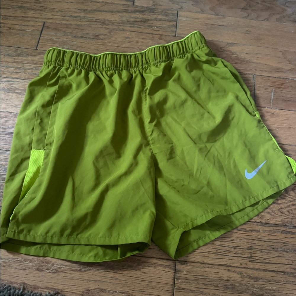 Nike Lime Green Sports Shorts